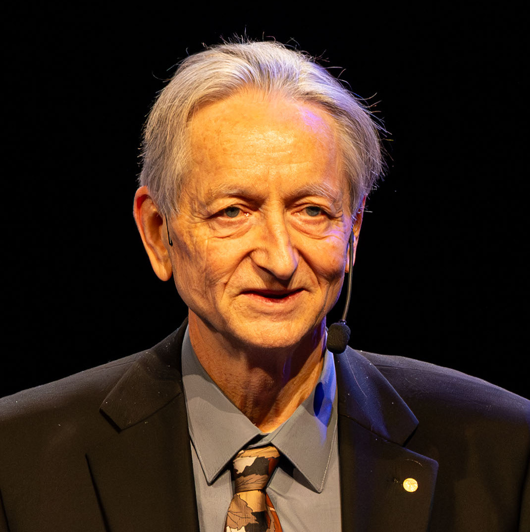 Portait of Geoffrey Hinton