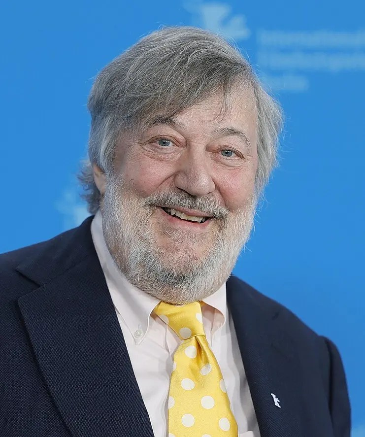 Portait of Sir Stephen Fry